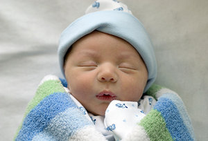 sleeping baby - Copyright – Stock Photo / Register Mark
