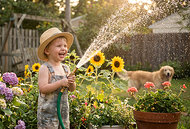 Kids Need Vitamin D - Copyright – Stock Photo / Register Mark