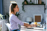 Sitting the Right Way - Copyright – Stock Photo / Register Mark