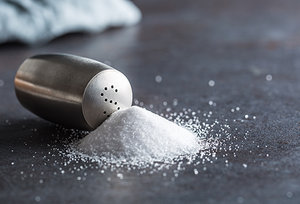 Ease Off the Table Salt - Copyright – Stock Photo / Register Mark