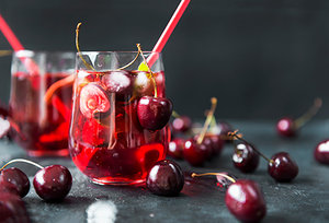 Cherry Juice for the Gut - Copyright – Stock Photo / Register Mark
